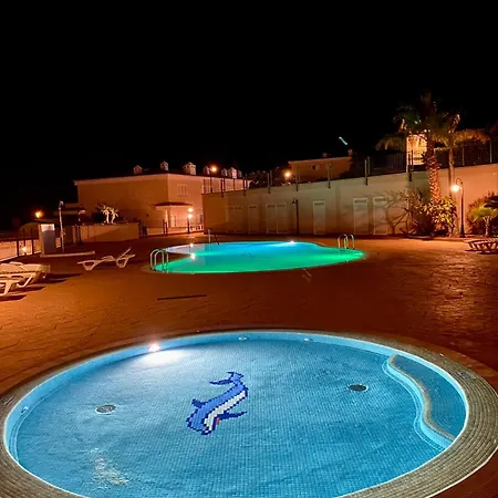 With Spectacular View In Puerto Santiago *